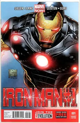 Buy Iron Man #1 Joe Quesada Retail Variant 1:100 2013 9.6 9.8 Cgc It Marvel Movie • 29.95£