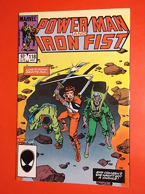 Buy POWER MAN AND IRON FIST # 118 - NM- 9.2  WHAT'S EATING COLLEEN? 1st BLACK DRAGON • 6.29£