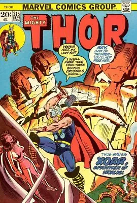 Buy Thor #215 VG/FN 5.0 1973 Stock Image Low Grade • 7.92£