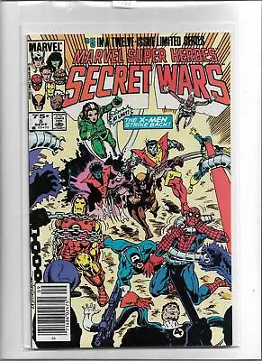 Buy Marvel Super Heroes Secret Wars #5 1984 Very Fine+ 8.5 1387 X-men Spider-man • 6.74£