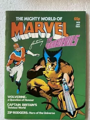 Buy Mighty World Of Marvel Featuring The Daredevils #8 Captain Britain Very Rare  • 99.99£