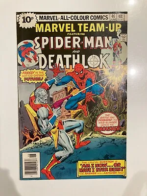 Buy Marvel Team-Up 46 1976 Very Good Condition Spider-Man & Deathlok • 3.50£