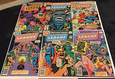 Buy Justice League Of America # 166/167/168/183/184/185 (6) Crisis / Jsa - Dc 1979 • 13.95£