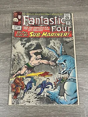 Buy Fantastic Four #33 Comic (1964) • 35.98£