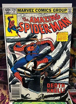 Buy The Amazing Spider-Man #236 “Death Knell!” John Romita Jr Cvr 1983 • 7.55£