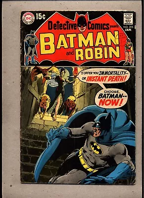 Buy Detective Comics #395_january 1970_vg/f_batman_robin_neal Adams_silver Age Dc! • 2.20£