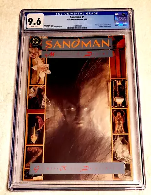 Buy Sandman #1 (DC Vertigo 1989) CGC 9.6 NM+ / 1st Morpheus / White Pages 4413410001 • 220.58£