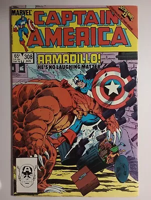 Buy Captain America #308 - 1968 Marvel Comics - 1st Armadillo • 8.26£