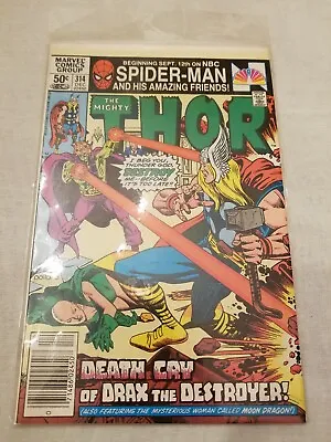 Buy The Mighty Thor 1981 Issue 314 Newsstand NM/M • 32.14£