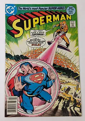 Buy Superman #308 1977 DC Comics Neal Adams Supergirl • 15.80£