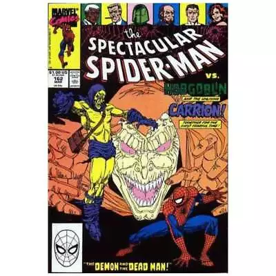 Buy Spectacular Spider-Man (1976 Series) #162 In NM Minus Cond. Marvel Comics [t& • 4.02£