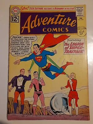 Buy Adventure Comics #293 Feb 1962 Good 2.0 1st Team App Of The Legion Of Super-Pets • 74.99£