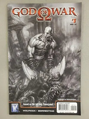 Buy God Of War 1 2nd Printing Variant Wildstorm Playstation 2010 Comic Lot* • 75.47£