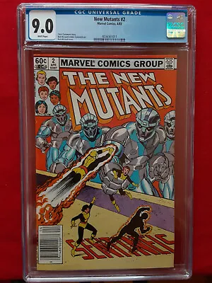 Buy New Mutants #2***CGC Grade 9.0 VF/NM**Page Quality WHITE***Chris Claremont Story • 23.98£