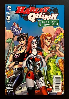 Buy HARLEY QUINN ROAD TRIP SPECIAL #1 Catwoman Poison Ivy Gotham City Sirens DC 2016 • 5.53£