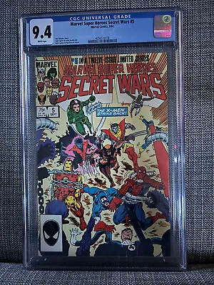 Buy Marvel Super Heroes Secret Wars # 5 (Marvel, 1984) CGC 9.4 • 99£
