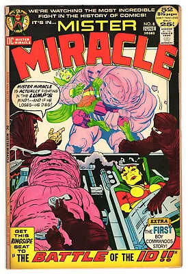 Buy Mister Miracle #8 Fine 6.0 The Female Furies Big Barda Jack Kirby Art 1972 • 11.85£