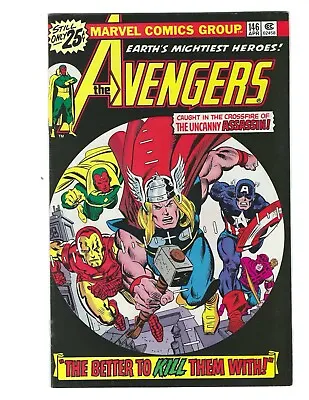 Buy Avengers #146 1976 VF/NM Or Better! Falcon! Beautiful Black Cover!  Combine Ship • 19.85£
