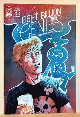 Buy Eight Billion Genies #1(2022) Variant Cover 4th Print NM • 8.95£