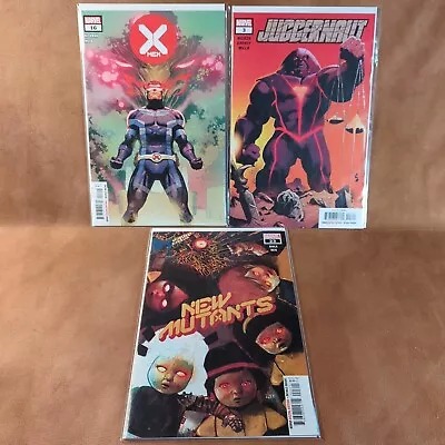 Buy X-MEN #16 JUGGERNAUT #3 NEW MUTANTS #23 Marvel Comics 2021 Lot Of 3 • 3.95£
