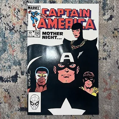 Buy Captain America 290 🔑1st App MOTHER SUPERIOR🔥1st Cameo BLACK CROW🔥1984 NM • 12.04£