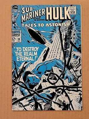Buy Tales To Astonish #98 1st Appearance Lord Seth Marvel 1967 FN/VF  • 16.08£
