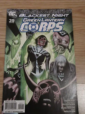 Buy 2009-10 US Green Lantern Corps 39 - Blackest Night • 0.86£