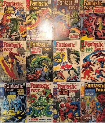 Buy Fantastic Four Lot (271) #53-400* Many 1st App 1967-95 With MVS' High-Low Grade • 958.62£