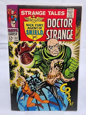 Buy Strange Tales #157/Silver Age Marvel Comic Book/1st Cameo Living Tribunal • 47.32£