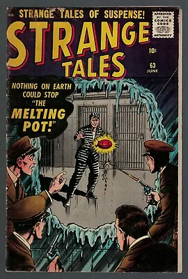 Buy Atlas Marvel Comics Strange Tales  63 4.0 VG 1958 Horror The Melting Pot  • 231.83£