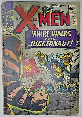 Buy X-Men #13 2nd Appearance Of Juggernaut Marvel Comics (1965) • 49.95£