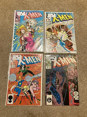Buy Uncanny X-Men X4 214, 217, 218, 220 – Marvel Comics -  FN/VFN • 14.99£