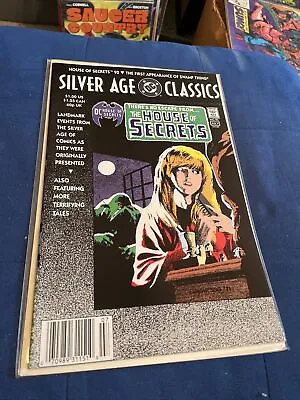Buy Silver Age Classics House Of Secrets #92 1992 1st Swamp Thing NEWSSTAND Comic • 4.73£