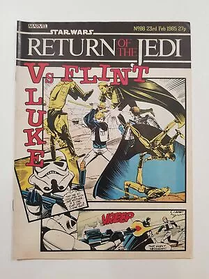 Buy Star Wars Return Of The Jedi Comic Marvel Issue 88 23rd February 1985 • 6.99£