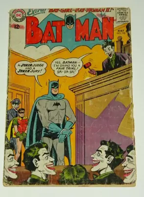 Buy Batman # 163 1964 Joker Judge And Jury Cover Vintage Comic Book DC Comics • 87.72£