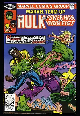 Buy Marvel Team-up #105 NM+ 9.6 Incredible Hulk Power Man Iron Fist! Marvel 1981 • 18.39£
