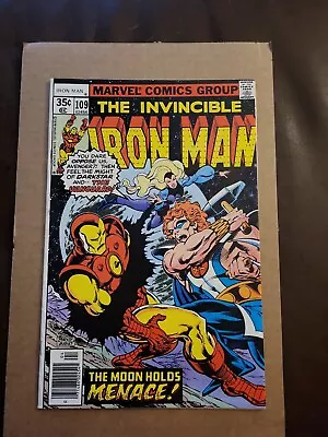 Buy Iron Man #109 NM- 1st App 5th Crimson Dynamo 1st App Of Vanguard MCU Marvel 1978 • 16.08£