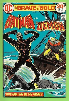 Buy Batman DC Brave & The Bold 109 Nov 1973 The Demon Jim Aparo • 4.99£