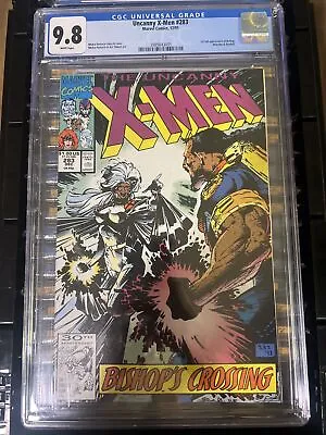 Buy Uncanny X-Men  #283 CGC 9.8 1st Full Appearance Of Bishop! • 59.14£