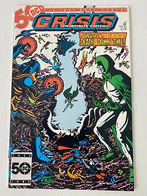 Buy CRISIS ON INFINITE EARTHS No.10 - DEATH AT THE DAWN OF TIME! - 1986 - DC COMICS • 7.91£