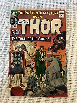 Buy Journey Into Mystery #116 - (1965) - Trial Of The Gods - Marvel - VG/FN • 21.72£