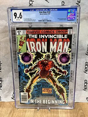 Buy Iron Man 122 CGC 9.6 BLACK PANTHER SCARLET WITCH IRON MAN MARVEL COMICS 1974 • 71.49£