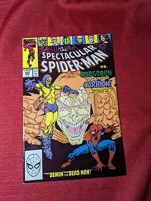 Buy The Spectacular Spider-Man #162 Mar 1990 Hobgoblin Carrion Classic Marvel Comic • 3.95£