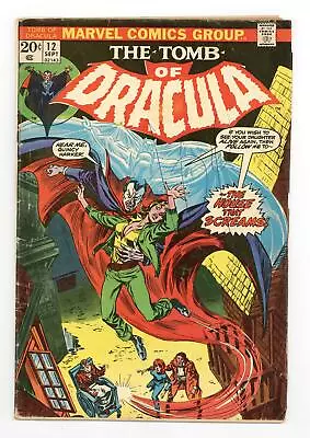 Buy Tomb Of Dracula #12 GD/VG 3.0 1973 • 35.35£