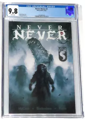 Buy Never Never #1 Cgc Graded 9.8 Mint Heavy Metal Virus 2021 Release • 31.53£