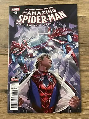 Buy The Amazing Spider-Man Vol 4 #8 - April 2016 - Marvel Comics  • 4.99£
