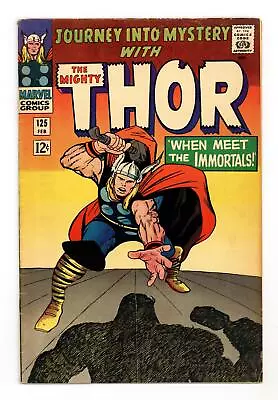 Buy Thor Journey Into Mystery #125 FN- 5.5 1966 • 91.94£
