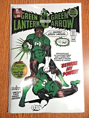 Buy Green Lantern #87 Facsimile Reprint Foil Variant Cover Key 1st John Stewart DC • 20.81£
