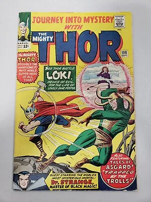 Buy Journey Into Mystery #108 - 1964 - 1st Appearance Of Sindri - Thor Loki Key • 69.38£