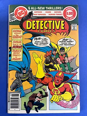 Buy Detective Comics #493 Comic Book 1st App Swashbuckler NM- • 14.23£